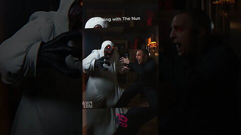 The Nun: Unholy Confrontation Unleashed! #halloween😱👹