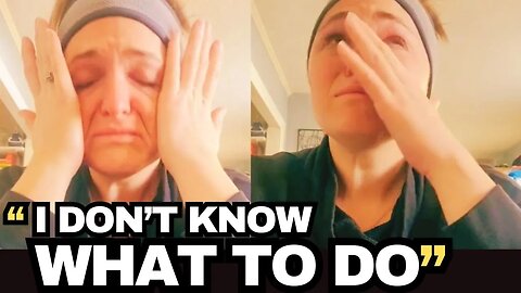 Full Time Nurse Breaks Down In Tears Revealing Her Family Is Forced To Live "Paycheck To Paycheck"