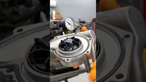 Audi Water Pump has Vacuum Control