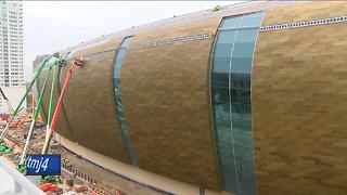 New Bucks arena is nearly 70% complete