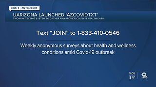 UArizona launches two-way texting system to gather, provide COVID-19 data