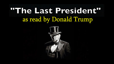 "The Last President" as read by Donald Trump