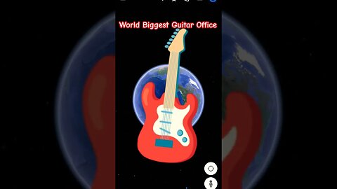 I Found on Biggest Guitar🎸 GoogleEarth|Scary in google #googleearth #Shorts #world#reels#scary