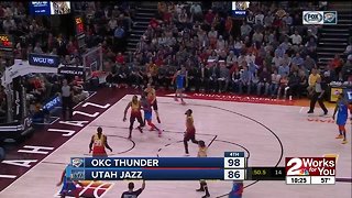 OKC Thunder defeats Utah to complete season-series sweep of Jazz