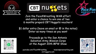 Face4Wrestling teams with Mission Pro Wrestling and CBT Nuggets to support them kids!