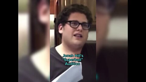 Jonah Hill’s Audition for Superbad