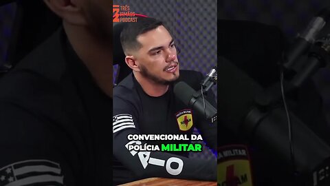 Policia do Goiás sem fronteiras e sem medo - Podcast 3 Irmãos #