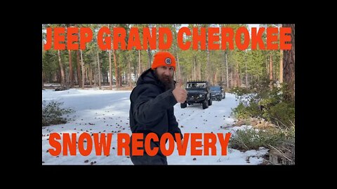 Jeep Grand Cherokee stuck overnight!