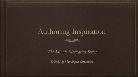 Authoring Inspiration
