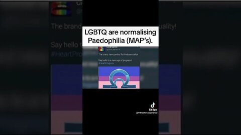 LGBT are normalising paedophilia #gaysagainstgroomers #lgbt #lgbtq #pride