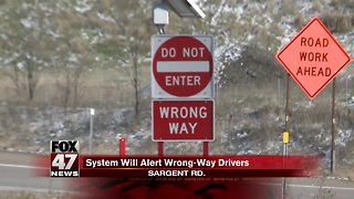 A new way to prevent wrong-way crashes