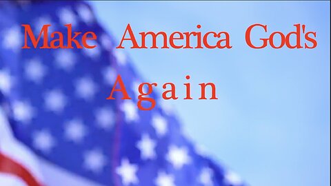 "Make America God's Again" - Billy Falcon