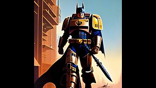 Batman as a soacemarine #batman #spacemarine #wonderapp