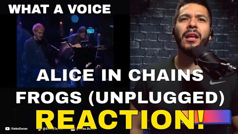Alice in Chains: Frogs from MTV Unplugged (Reaction!) | One of my favorite voices of all time