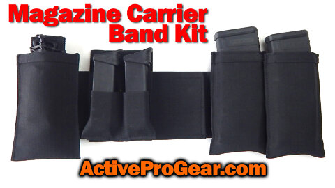 AR-15 Magazine Carrier Belly Band Kit