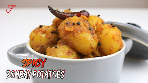 How To Make Spicy Bombay Potatoes | Spicy Bombay Potatoes Recipe | Bombay Aloo