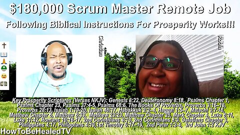 $180,000 Scrum Master REMOTE JOB Testimony 💰 Prosperity Scriptures Work 💰 Scrum Job Offer Letter 34💰