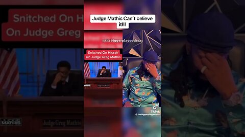 Judge Mathis CAN'T Believe it !!! 😂😂 #funny #viral #shorts
