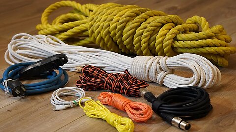 How to Wrap Cables, Cords, and Ropes