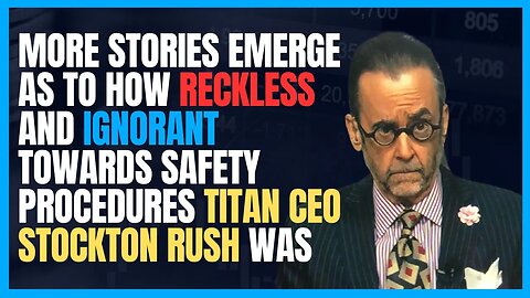 More Stories Emerge Now As to How Reckless and Dangerous Titan CEO Stock Rush Was