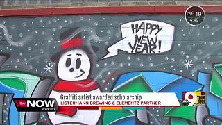 Listermann Brewing Co. helps graffiti artist get scholarship