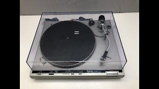 Technics SL-B3 Fully Automatic Turntable Short Operating Demo