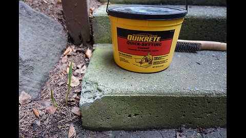 Repairing Concrete With Quikrete