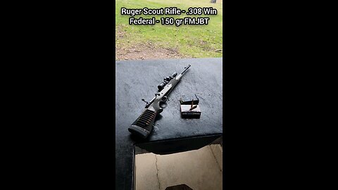 Ruger Scout Rifle - .308 Win Chronograph (Federal 150 gr FMJBT)