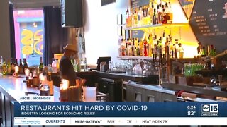 Restaurants looking for economic relief due to COVID-19 impact