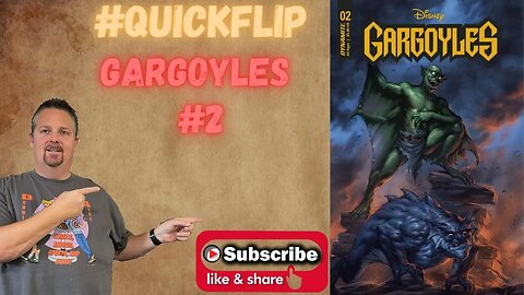 Gargoyles #2 Dynamite #QuickFlip Comic Book Review Greg Weisman,George Kambadais #shorts