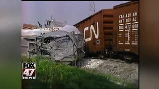 Train derailment in Potterville inspires film