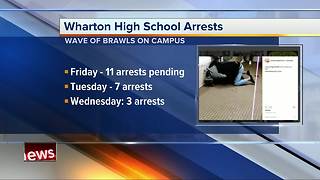 10 students arrested at Wharton High School in the past two days