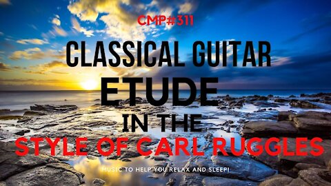 Carl Ruggles Etude for Classical Guitar