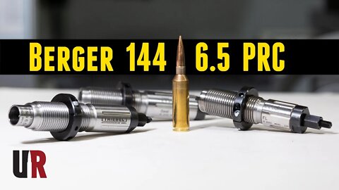 6.5 PRC with Berger 144gr Hybrid Target Bullets