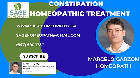 Constipation can be treated with homeopathic remedies.
