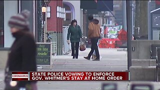 State police vowing to enforce stay-at-home order