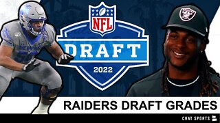 Las Vegas Raiders Draft Grades After First 3 Rounds Of 2022 NFL Draft
