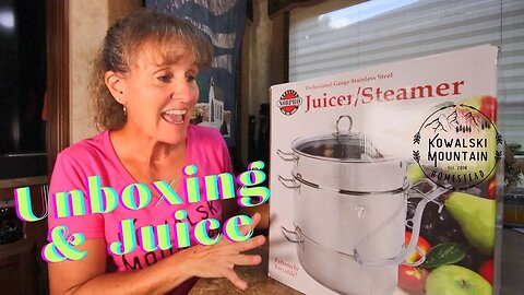Steam Juicer Unboxing | How to Juice the Easy Way | Norpro 619 Stainless Steel Steam Juicer