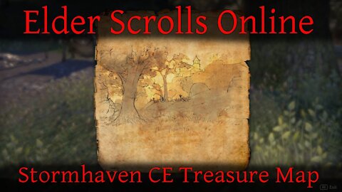 Stormhaven CE Treasure Map [Elder Scrolls Online] ESO