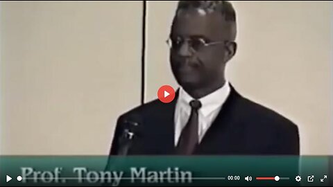 DR. TONY MARTIN EXPOSES THE JEWISH SLAVE TRADES OF AFRICANS