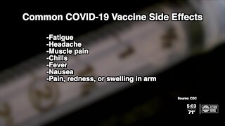 Many are seeing COVID vaccine side effects
