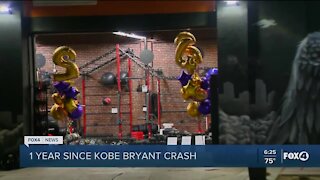Kobe Bryant passed one year ago today