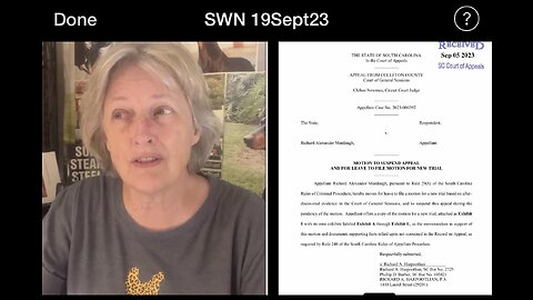 SWN 19Sept23 - Cyber technology - the enormous malfeasance of Judge Newman & Becky Hill