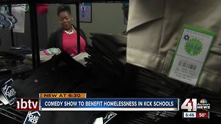 Comedy show helps homeless students in KCK