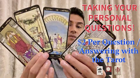 LIVESTREAM 5/10/24 8:30 PM EST | Answering Your Personal Questions TONIGHT with the Tarot!