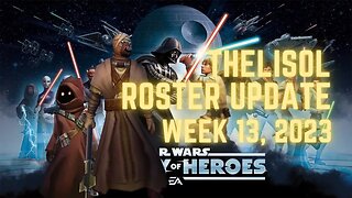 TheLisol Roster Update | Week 14, 2023 | Pushing ever closer to Jabba | SWGoH