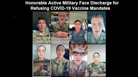 Honorable Active Military Face Discharge for Refusing COVID-19 Vaccine Mandate