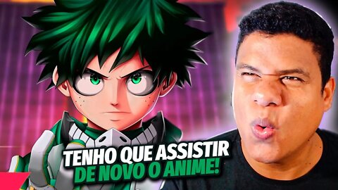 (QUE ISSO MEU AMIGO?) REACT TIPO MIDORIYA (Boku no Hero) @JRP | React Anime Pro