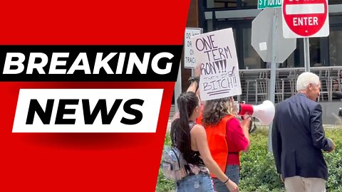 WATCH: Pro-Abortion, Pro-BLM Protestors CONFRONT Florida Democratic Governor Candidate