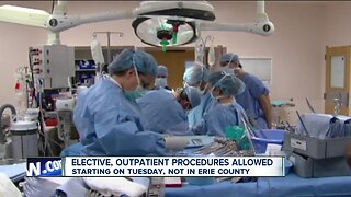 NYS to allow elective outpatient treatments in some areas